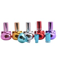 S0040mini screw sprayer bottle glass bottle aluminum perfume bottle wholesale